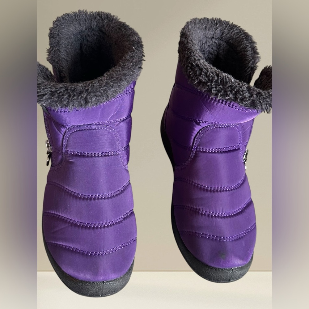 KVbabby Kids Snow Boots Waterproof, Slip-On, Non-Slip, size 3.5 big kid(36)